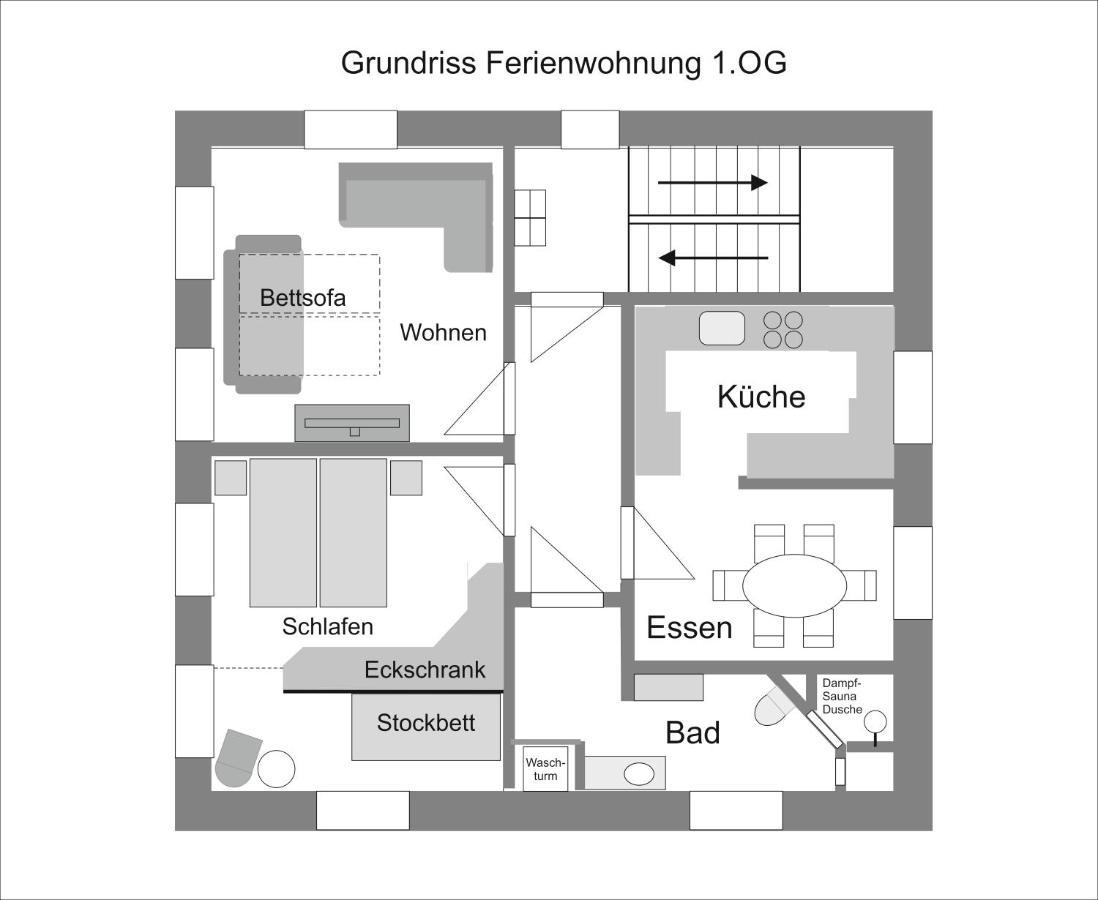 Ferienwohnungen Im Fuerstenland Gossau  Buitenkant foto